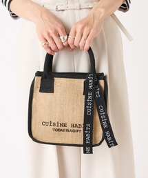 CUISINE HABITS | スクエア ミニトート  SQUARE MINI TOTE(トートバッグ)