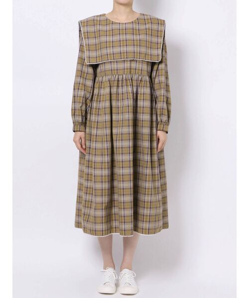 merry jenny（メリージェニー）の「セーラーチェックワンピース（ワンピース・レディース・レッド/イエロー/グリーン・FREE）」の19枚目の写真