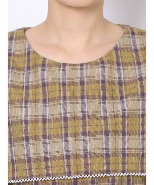 merry jenny（メリージェニー）の「セーラーチェックワンピース（ワンピース・レディース・レッド/イエロー/グリーン・FREE）」の8枚目の写真