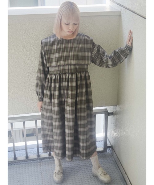 merry jenny（メリージェニー）の「セーラーチェックワンピース（ワンピース・レディース・レッド/イエロー/グリーン・FREE）」の21枚目の写真