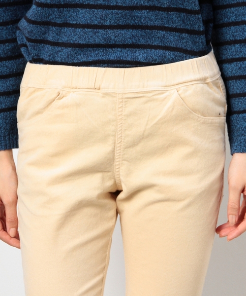 coen（コーエン）の「コーデュロイイージースキニー14FW◆（その他パンツ・レディース・ネイビー/ベージュ/ライトピンク/ライム/ホワイト/ライトグレー・SMALL/MEDIUM/LARGE）」の19枚目の写真