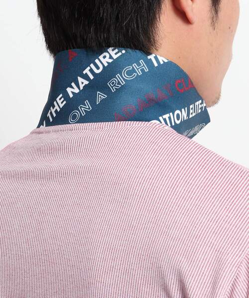 セール 吸水速乾 胸ポケット付き ポロシャツ ストライプ長袖ポロシャツ ポロシャツ トップス Adabat アダバット のファッション