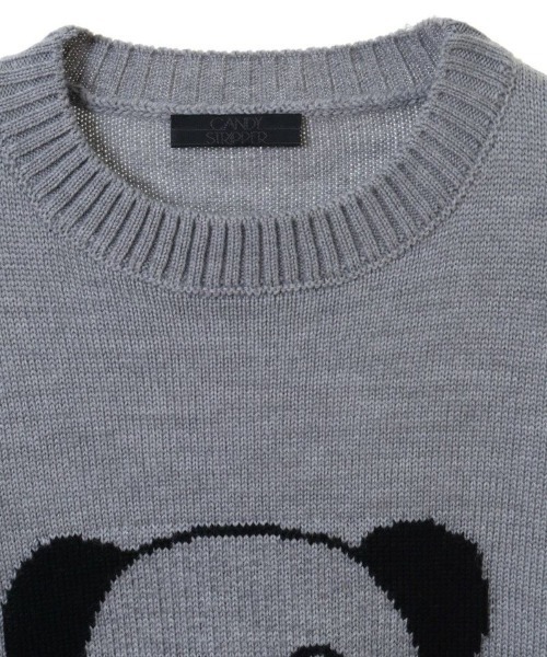 Candy Stripper（キャンディストリッパー）の「BELOVED PEPE ニット（ニット/セーター・レディース・グレー/ブラック・2）」の12枚目の写真