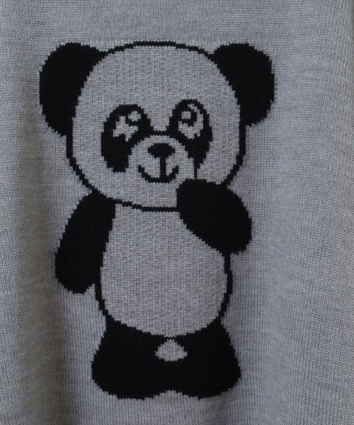 Candy Stripper（キャンディストリッパー）の「BELOVED PEPE ニット（ニット/セーター・レディース・グレー/ブラック・2）」の15枚目の写真