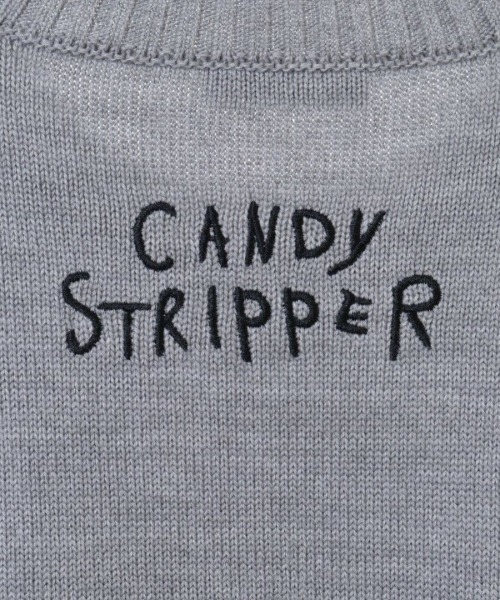 Candy Stripper（キャンディストリッパー）の「BELOVED PEPE ニット（ニット/セーター・レディース・グレー/ブラック・2）」の16枚目の写真