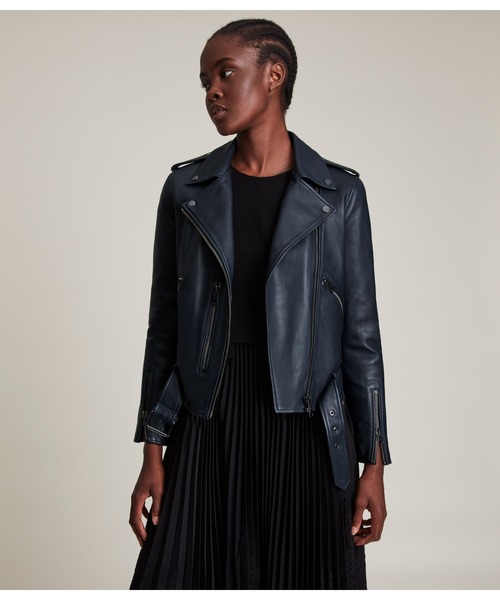 オールセインツBALFERN レザー バイカー ジャケット ALLSAINTS