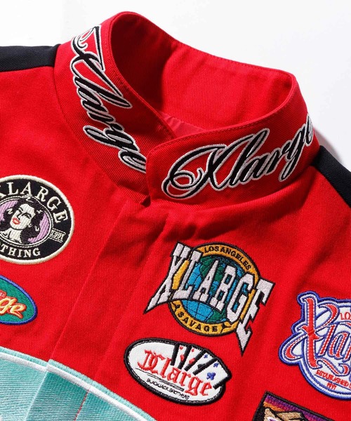 リ*ュ様 X-LARGE レーシングジャケット メンズ XL XLARGE（エクストララージ）の「RACING JACKET（その他アウター