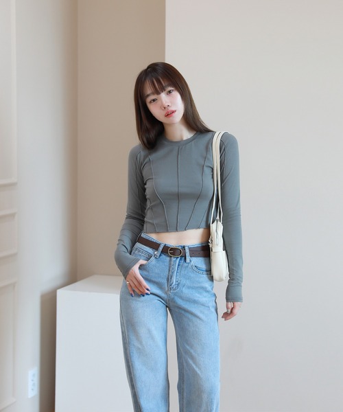 by muni:r(バイ ムニール)の「バックルスクエアミニショルダーバッグ(ショルダーバッグ・レディース・ブラック/ブラウン/アイボリー・ONE SIZE)」の7枚目の写真