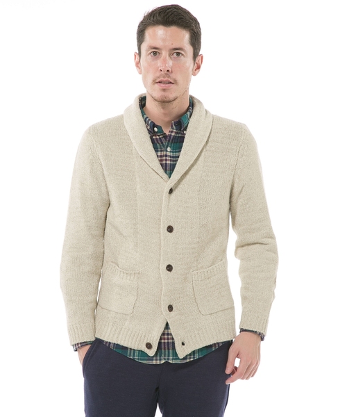 J.PRESS（ジェイプレス）の「SHAGGY DOG FLEECE ショールカラー