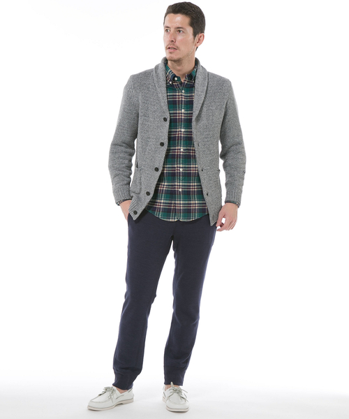 J.PRESS（ジェイプレス）の「SHAGGY DOG FLEECE ショールカラー