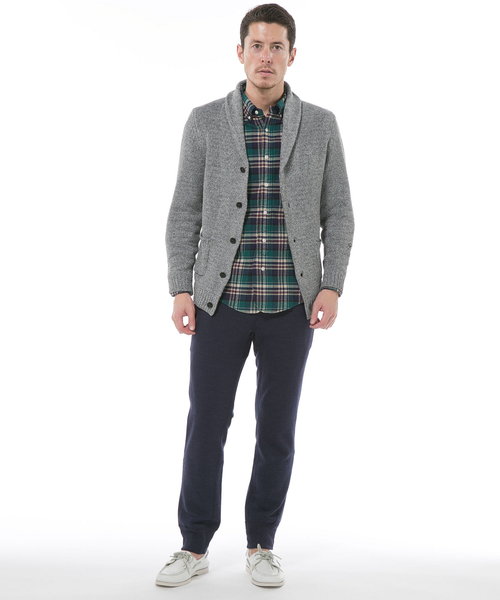 J.PRESS（ジェイプレス）の「SHAGGY DOG FLEECE ショールカラー