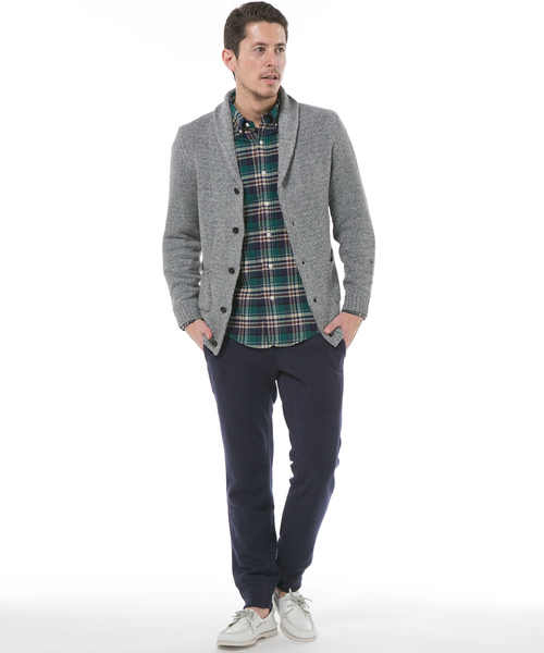 J.PRESS（ジェイプレス）の「SHAGGY DOG FLEECE ショールカラー