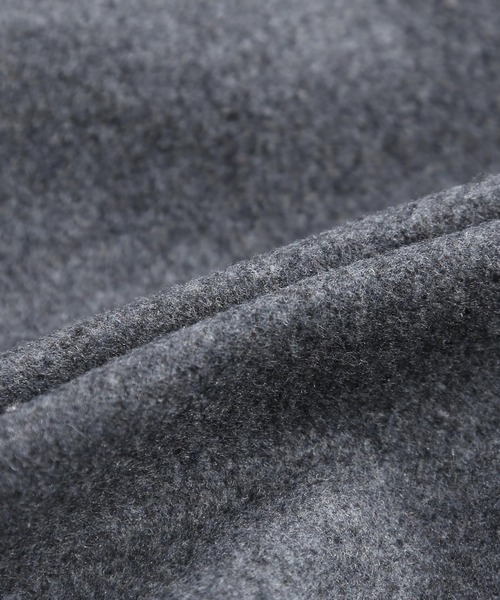 G.O.C(ジーオーシー)の「オーパーサイズ ベルテッド チェスターコート(チェスターコート・メンズ・グレー/ブラック・MEDIUM/LARGE)」の10枚目の写真