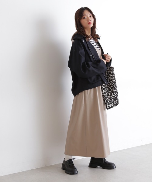 FREE'S MART（フリーズマート）の「◆オーバーコーチジャケット（その他アウター・レディース・ブラウン/ネイビー・FREE）」の5枚目の写真