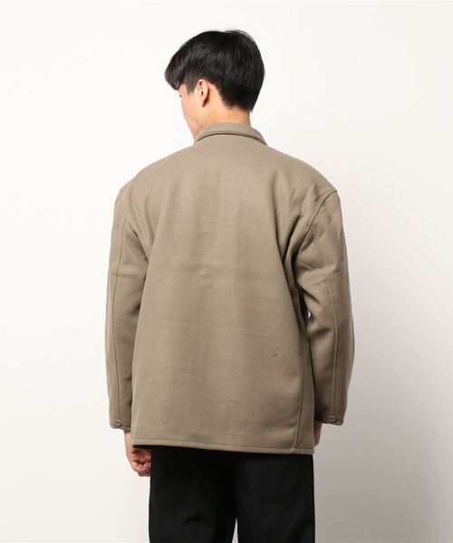 STYLEBLOCK（スタイルブロック）の「フェイクウールワイドテーラードジャケット（テーラードジャケット・メンズ・パープル系その他/ベージュ系その他/オートミール・L/M）」の6枚目の写真