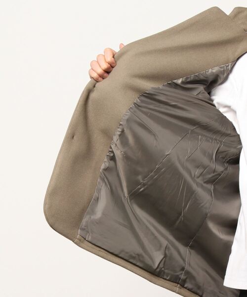 STYLEBLOCK（スタイルブロック）の「フェイクウールワイドテーラードジャケット（テーラードジャケット・メンズ・パープル系その他/ベージュ系その他/オートミール・L/M）」の5枚目の写真