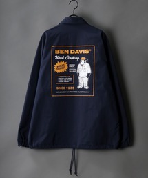 【BEN DAVIS】Print Coach jacket/ベンデイビス プリント コーチジャケット