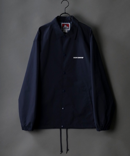 BEN DAVIS（ベンデイビス）の「【BEN DAVIS】Print Coach jacket/ベンデイビス プリント コーチジャケット（ナイロンジャケット・メンズ・ライトグレー/ブラック/ネイビー/グリーン・M/L/XL）」の15枚目の写真