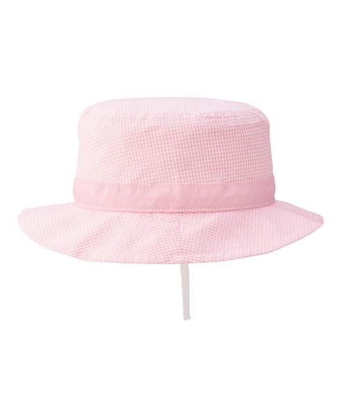 MIKI HOUSE（ミキハウス）の「日よけカバー付き帽子（ハット・キッズ・ベージュ/ブルー/ホワイト×ブルー/ホワイト×ピンク・S(48-50cm)/M(50-52cm)/L(52-54cm)/SS(46-48cm)）」の17枚目の写真