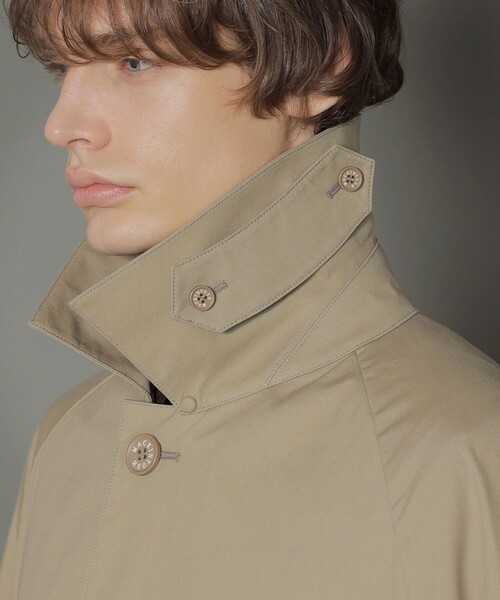 MACKINTOSH LONDON(マッキントッシュ ロンドン)の「コーデュラナイコミリタリーコート(その他アウター・メンズ・ベージュ系その他/グリーン系その他7・40/38)」の4枚目の写真