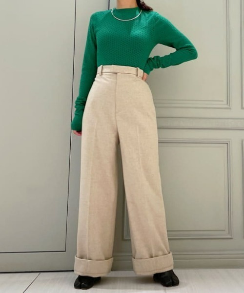 人気topセール セール ドットホールボディースーツ ニット セーター Styling スタイリング のファッション 上等な Arenatheatre Net