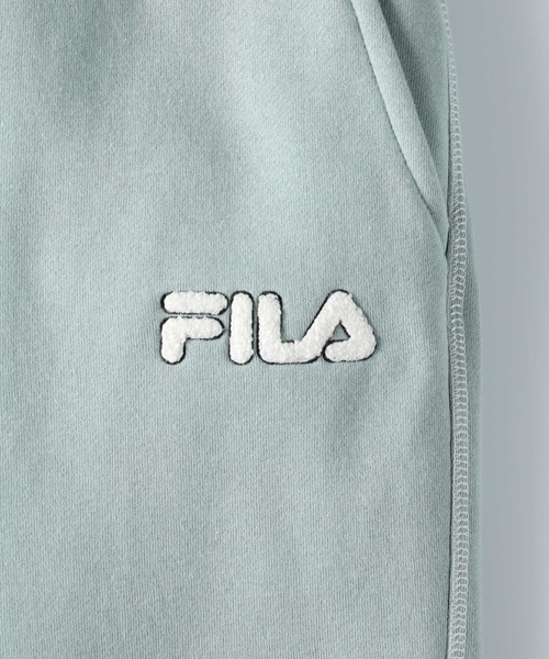 FILA(フィラ)の「【FILA】あったか配色ステッチパンツ(その他パンツ・レディース・ブルー/ブラック/オフホワイト・L/M)」の10枚目の写真