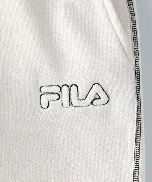 FILA(フィラ)の「【FILA】あったか配色ステッチパンツ(その他パンツ・レディース・ブルー/ブラック/オフホワイト・L/M)」の7枚目の写真