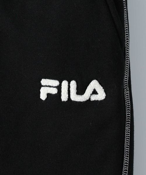 FILA(フィラ)の「【FILA】あったか配色ステッチパンツ(その他パンツ・レディース・ブルー/ブラック/オフホワイト・L/M)」の8枚目の写真