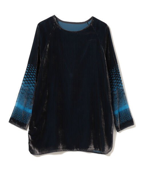 BEAMS BOY（ビームスボーイ）の「maturely / Velvet Opal Longsleeve（Tシャツ/カットソー・レディース・ブルー/グレー・ONE SIZE）」の7枚目の写真