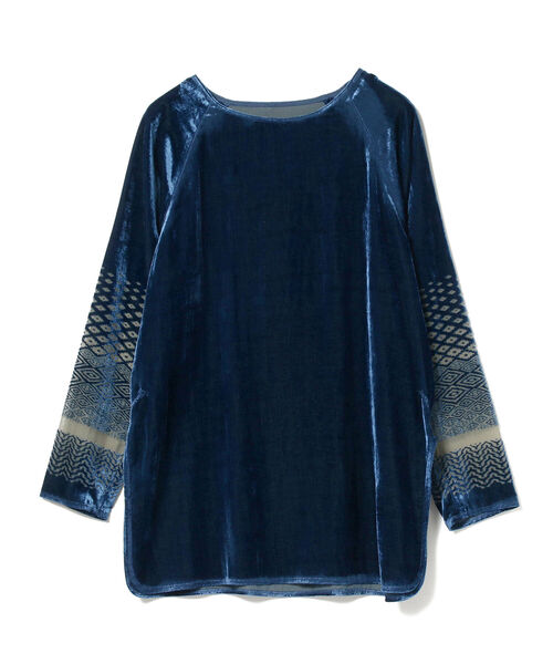 BEAMS BOY（ビームスボーイ）の「maturely / Velvet Opal Longsleeve（Tシャツ/カットソー・レディース・ブルー/グレー・ONE SIZE）」の19枚目の写真