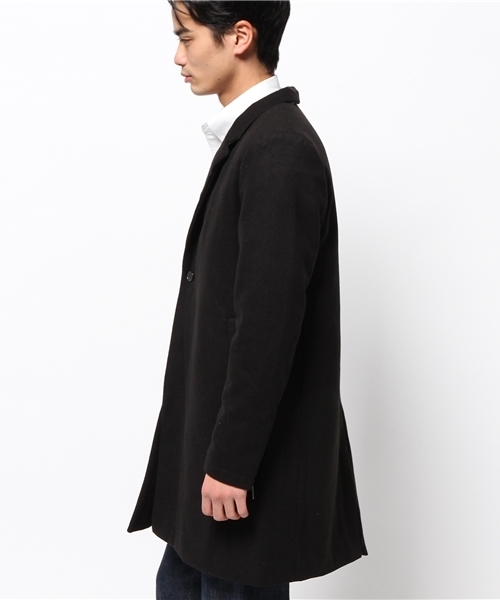OUTLET(アウトレット)の「【Ciaopanic】MELTONチェスター(チェスターコート・メンズ・キャメル/ネイビー/ブラック・SMALL/LARGE/MEDIUM)」の5枚目の写真