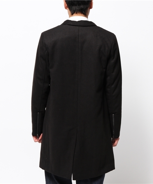 OUTLET(アウトレット)の「【Ciaopanic】MELTONチェスター(チェスターコート・メンズ・キャメル/ネイビー/ブラック・SMALL/LARGE/MEDIUM)」の6枚目の写真