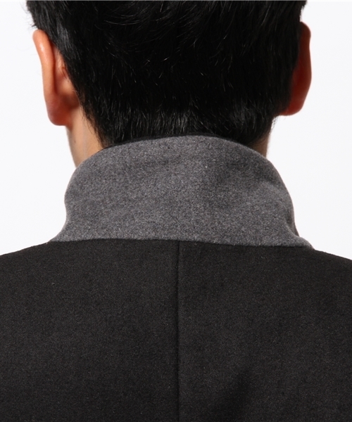 OUTLET(アウトレット)の「【Ciaopanic】MELTONチェスター(チェスターコート・メンズ・キャメル/ネイビー/ブラック・SMALL/LARGE/MEDIUM)」の11枚目の写真