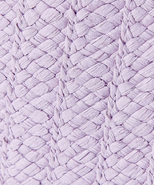 ALTROSE(アルトローズ)の「雑材 仕切り スクエア トートバッグ カゴバッグ(トートバッグ・レディース・ブラック/ベージュ/グレー/ミント/ラベンダー・FREE)」の8枚目の写真