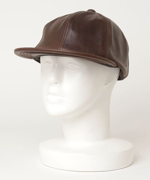 Mr.FATMAN (ミスターファットマン) Minerva Leather Cap/5193001