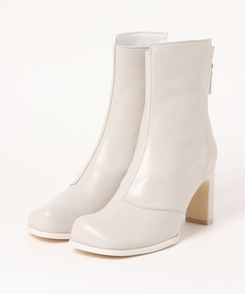 UN3D.(アンスリード)の「ROUND TOE SHORT BOOTS / ラウンドトゥショートブーツ(ブーツ・レディース・ブラック/グレー・38/36/37)」の15枚目の写真