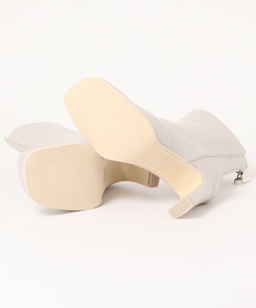 UN3D.(アンスリード)の「ROUND TOE SHORT BOOTS / ラウンドトゥショートブーツ(ブーツ・レディース・ブラック/グレー・38/36/37)」の13枚目の写真