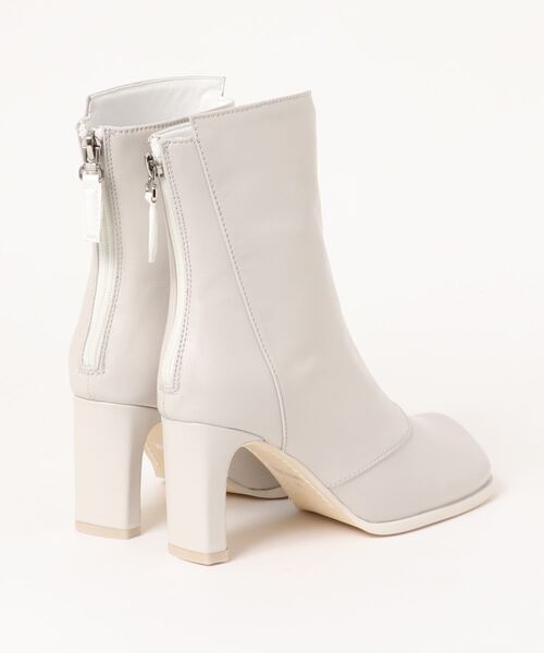 UN3D.(アンスリード)の「ROUND TOE SHORT BOOTS / ラウンドトゥショートブーツ(ブーツ・レディース・ブラック/グレー・38/36/37)」の14枚目の写真