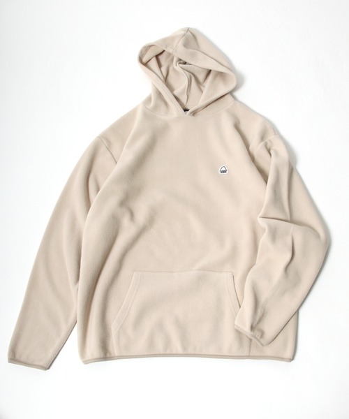 SIERRA DESIGNS(シェラデザイン)の「SIERRA DESIGNS(シェラデザイン)フリースパーカー&イージーパンツセットアップ/ルームウェア(ルームウェア/パジャマ・メンズ・ベージュ/グリーン/ブラック・LL/M/L)」の4枚目の写真