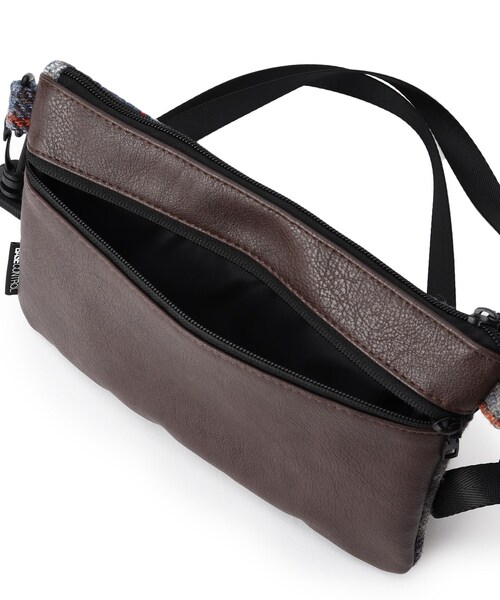 HARRIS TWEED（ハリスツイード）の「◆Harris Tweed ハリス ツィード 2wayサコッシュ ミニショルダー（ショルダーバッグ・レディース・チャコールグレー/ブラック/ベージュ・99）」の15枚目の写真