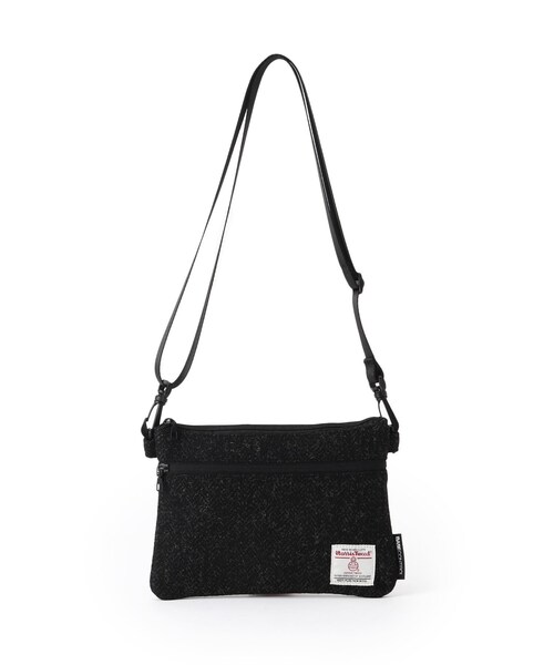 HARRIS TWEED（ハリスツイード）の「◆Harris Tweed ハリス ツィード 2wayサコッシュ ミニショルダー（ショルダーバッグ・レディース・チャコールグレー/ブラック/ベージュ・99）」の7枚目の写真