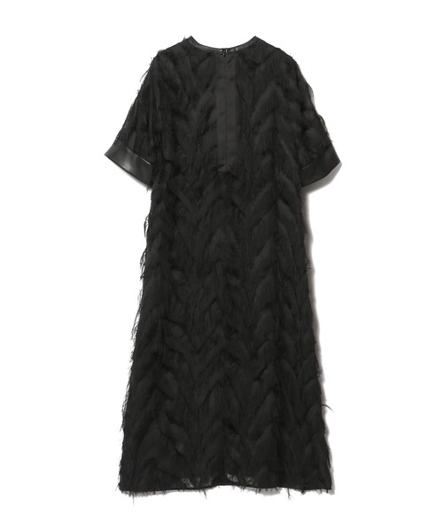 Kaon（カオン）の「KAON FOR ESTNATION / オーガンジーAラインワンピース（ワンピース・レディース・ブラック・FREE）」の3枚目の写真