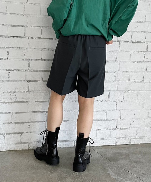 PAGEBOY（ページボーイ）の「リッチツイルセットアップショートパンツ（その他パンツ・レディース・アイボリー/グリーン系その他/チャコールグレー/ブラック・FREE）」の15枚目の写真