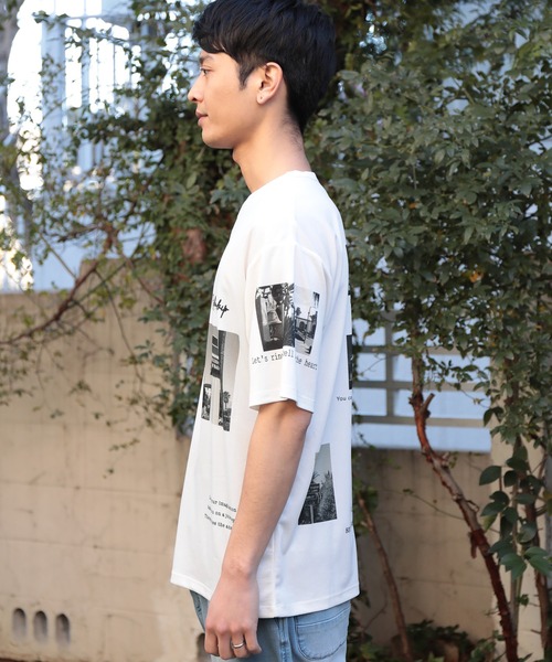 UNION STATION(ユニオンステーション)の「メモリアルフォトプリントカットソー(Tシャツ/カットソー・メンズ・ホワイト/ブラック・LL/M/L)」の15枚目の写真