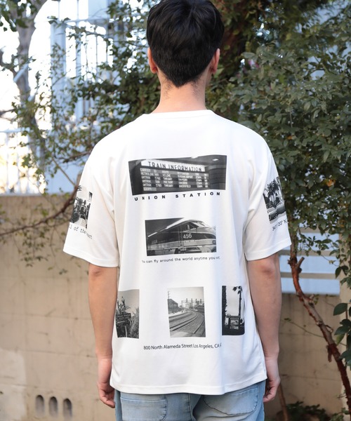 UNION STATION(ユニオンステーション)の「メモリアルフォトプリントカットソー(Tシャツ/カットソー・メンズ・ホワイト/ブラック・LL/M/L)」の16枚目の写真