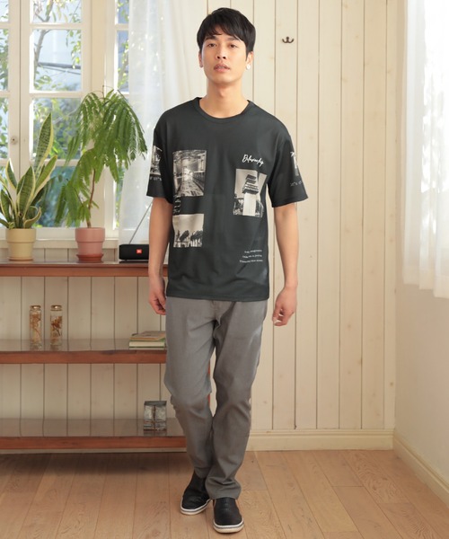 UNION STATION(ユニオンステーション)の「メモリアルフォトプリントカットソー(Tシャツ/カットソー・メンズ・ホワイト/ブラック・LL/M/L)」の21枚目の写真