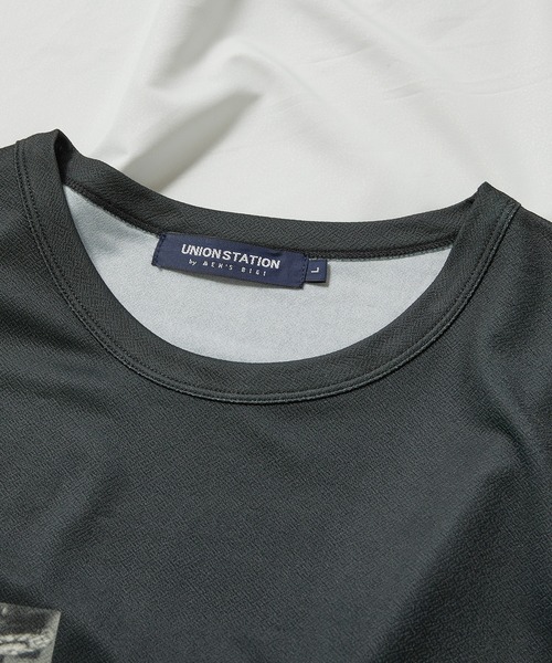UNION STATION(ユニオンステーション)の「メモリアルフォトプリントカットソー(Tシャツ/カットソー・メンズ・ホワイト/ブラック・LL/M/L)」の8枚目の写真