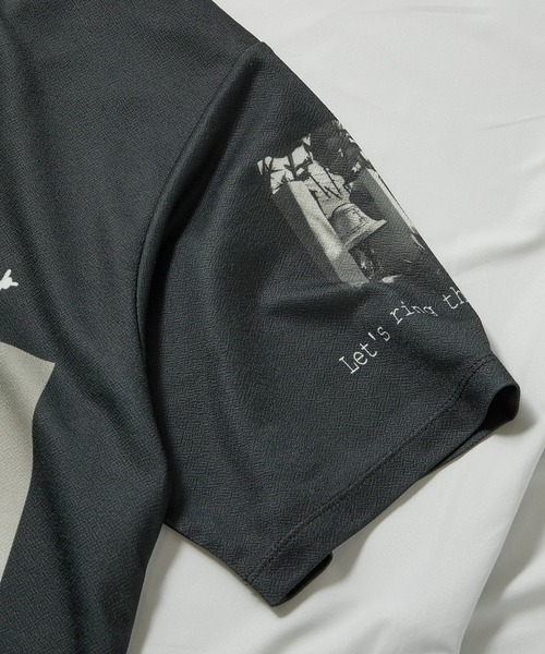 UNION STATION(ユニオンステーション)の「メモリアルフォトプリントカットソー(Tシャツ/カットソー・メンズ・ホワイト/ブラック・LL/M/L)」の9枚目の写真