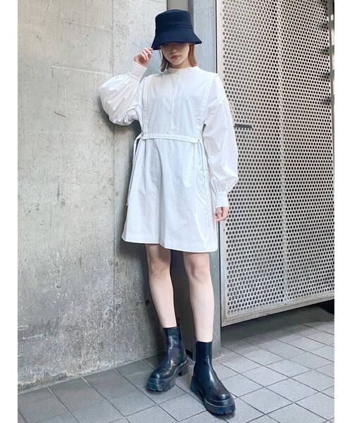 MURUA（ムルーア）の「パイルバケットハット（ハット・レディース・ブラック/アイボリー/ベージュ・FREE）」の17枚目の写真