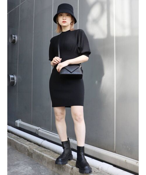 MURUA（ムルーア）の「パイルバケットハット（ハット・レディース・ブラック/アイボリー/ベージュ・FREE）」の22枚目の写真